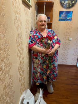 ГК Приморский завод» поздравила с 79-летием Великой Победы вдов участников Великой Отечественной Войны